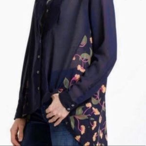 Anthropologie Maeve Ira pleated button down!